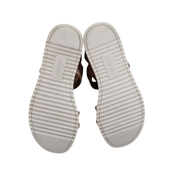 LifeStride Shoes Womens 7 Sandals Fashion Comfort Dressy Ankle Strap Zip Pink - Picture 11 of 15